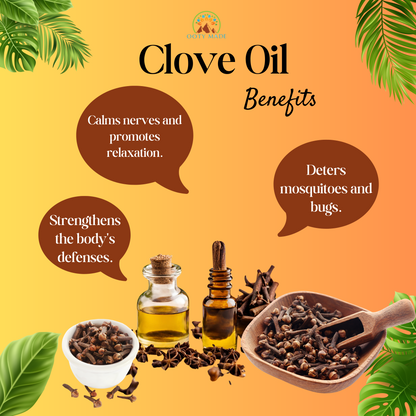 Premium Pure Clove Oil - The Best Clove Oil for Teeth, Gums, and Skin