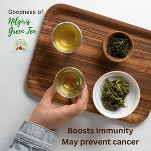 organic green tea for antioxidants
