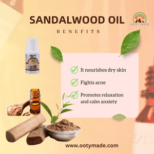 sandalwood oil benefits and uses