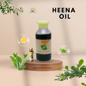 Pure Bliss Heena Elixir: An Aromatic Symphony of Nilgiri and Essential Oils