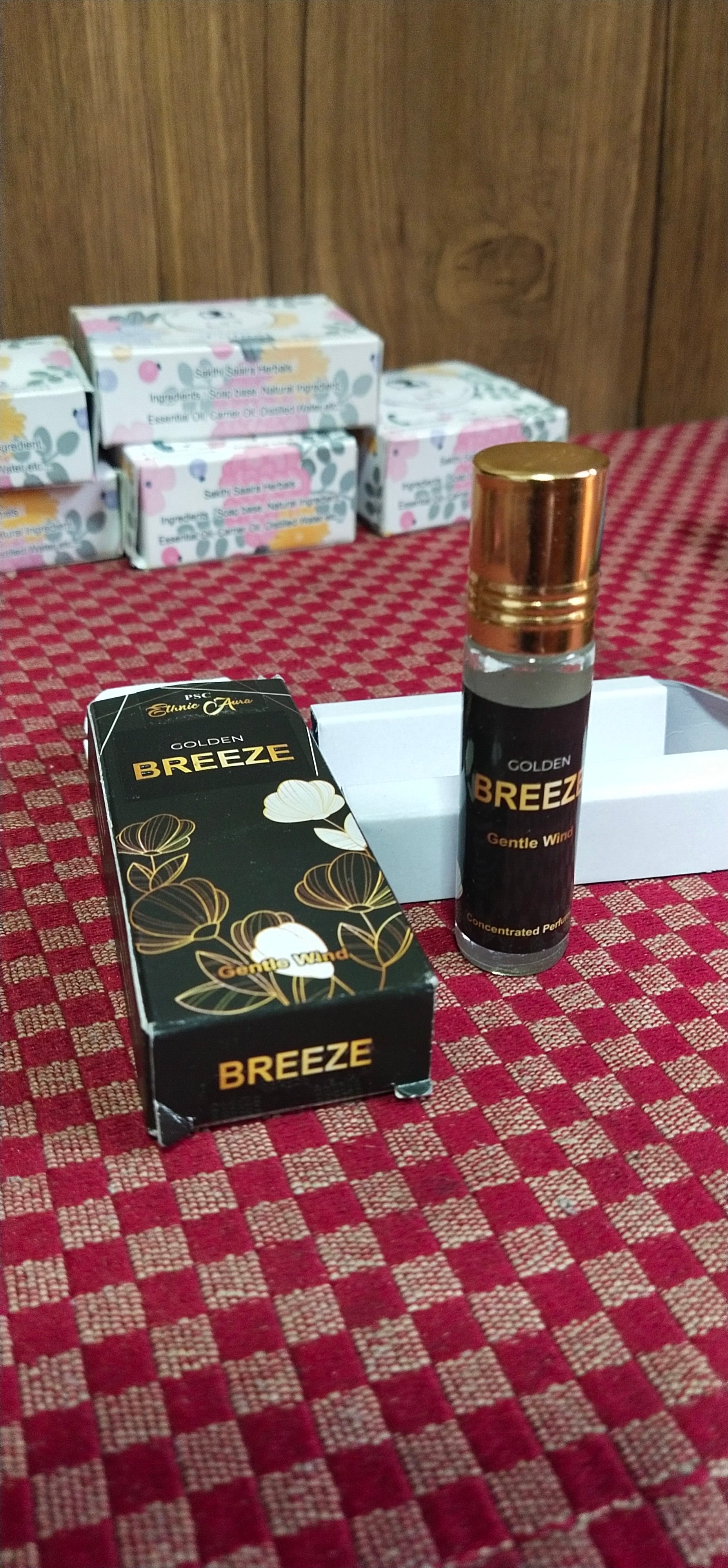 Golden Breeze Attar Perfume Roll-On: Luxurious Fragrance for Men and Women OotyMade.com