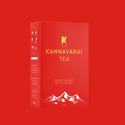 Ooty Kannavarai Gold Dust CTC Tea Powder - Authentic Nilgiri Tea from Ooty Tea Factory OotyMade.com