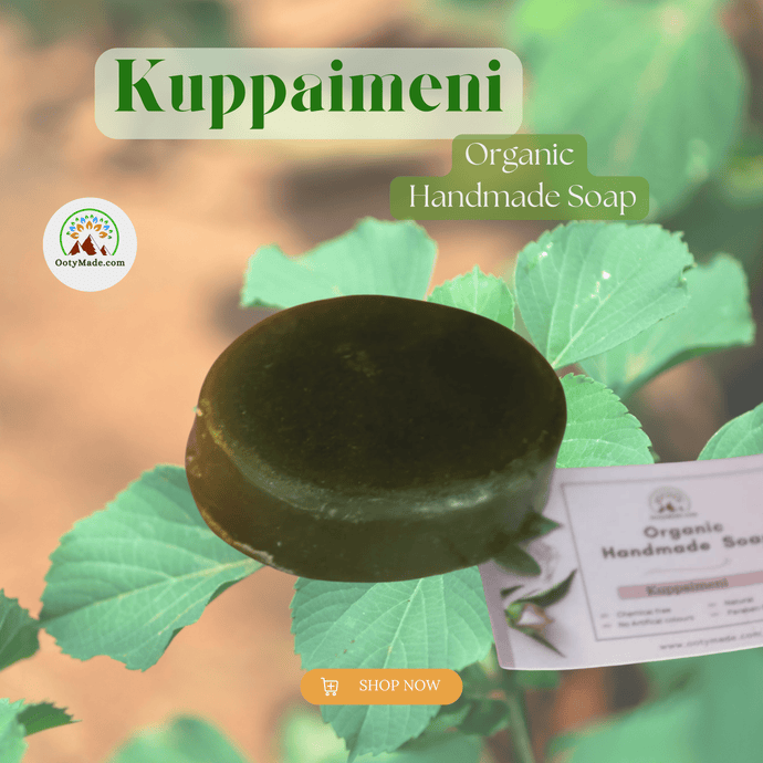 Kuppaimeni Natural Handmade Soap - Pure Organic Bliss for Your Skin OotyMade.com