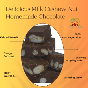 Shop Milk Cashew Nut Chocolate Online for birthday OotyMade.com