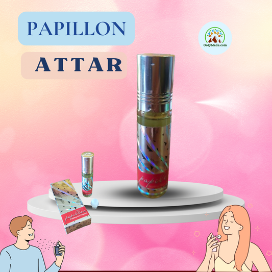 Papillon Attar Perfume Roll On - Exquisite Fragrance in a Convenient Roll-On Bottle OotyMade.com