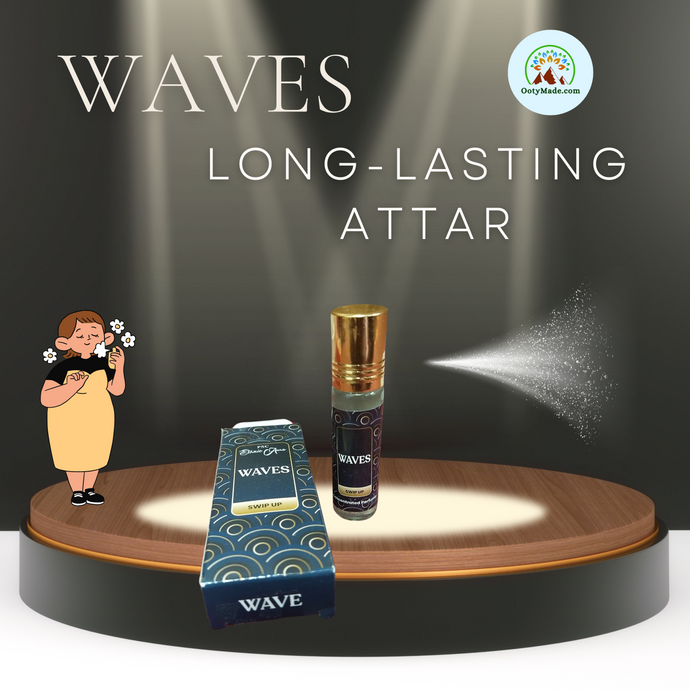 Waves Attar Perfume Roll-On - The Best Long Lasting Attar OotyMade.com