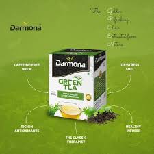 Ooty Darmona Green Tea from Nilgiri Hills - Premium Organic Tea Powder for Health & Wellness OotyMade.com