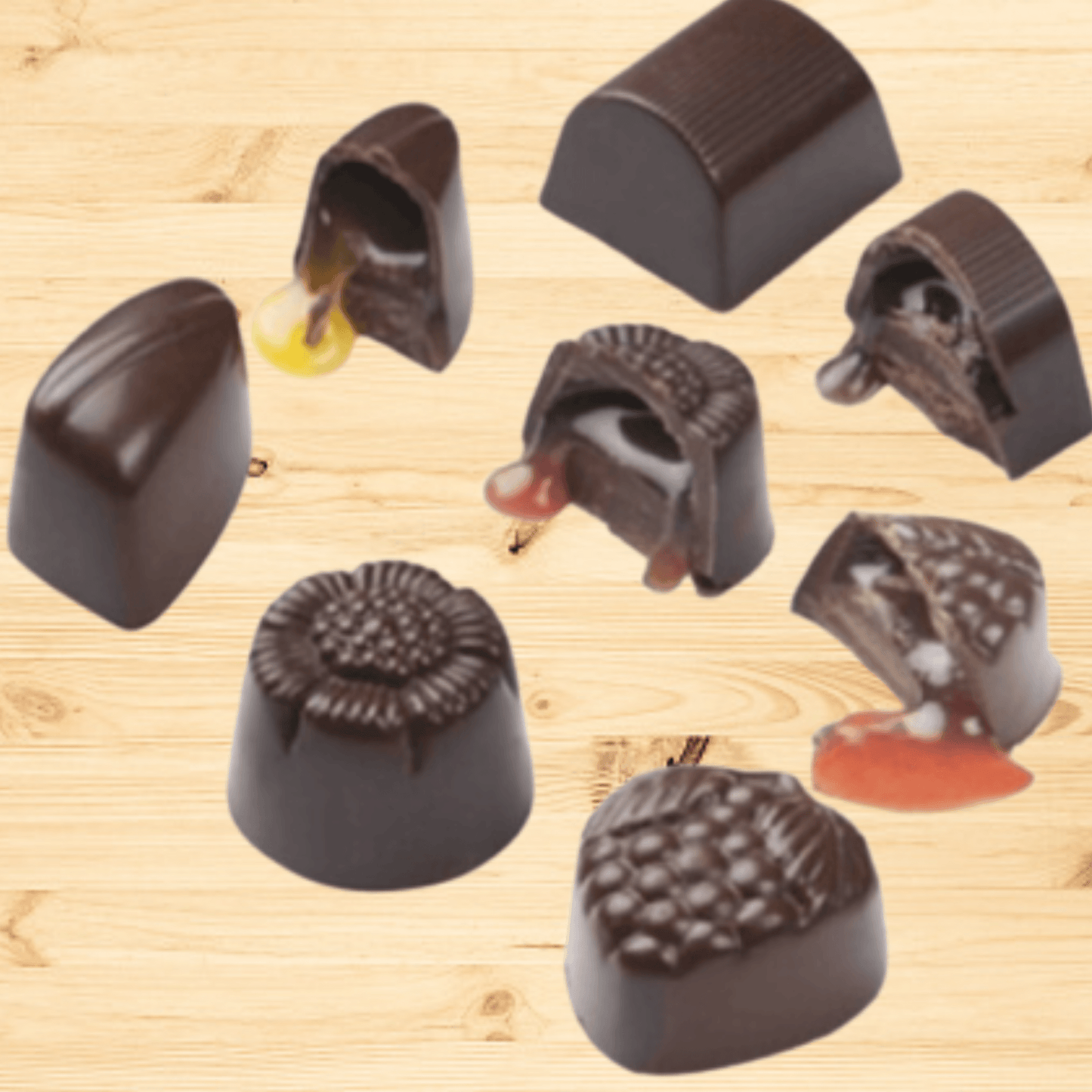 Assorted (Mix) Pack of Center Filling Chocolate OotyMade.com